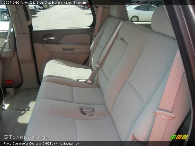 Steel Gray Metallic / Light Titanium 2007 GMC Yukon SLE
