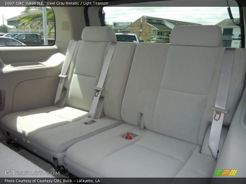 Steel Gray Metallic / Light Titanium 2007 GMC Yukon SLE