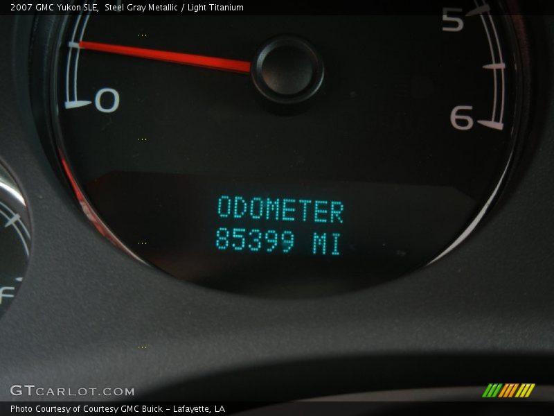 Steel Gray Metallic / Light Titanium 2007 GMC Yukon SLE