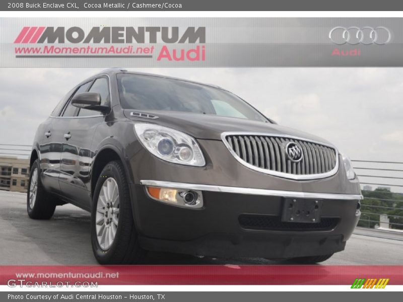 Cocoa Metallic / Cashmere/Cocoa 2008 Buick Enclave CXL