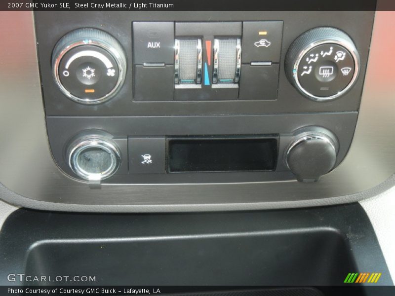 Steel Gray Metallic / Light Titanium 2007 GMC Yukon SLE