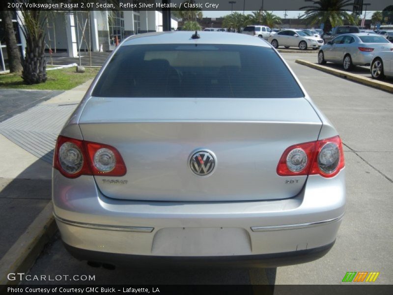 Reflex Silver Metallic / Classic Grey 2007 Volkswagen Passat 2.0T Sedan