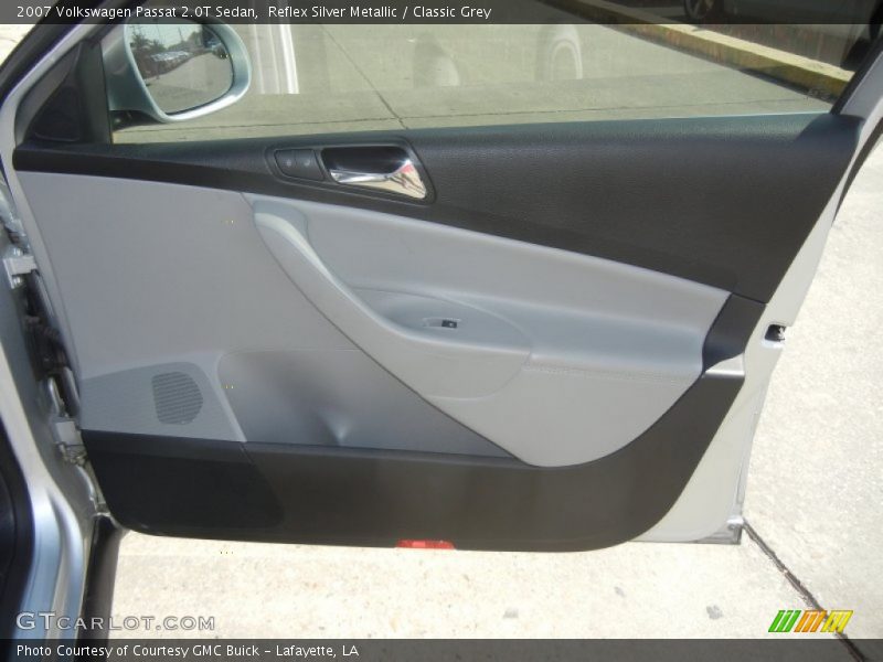 Reflex Silver Metallic / Classic Grey 2007 Volkswagen Passat 2.0T Sedan