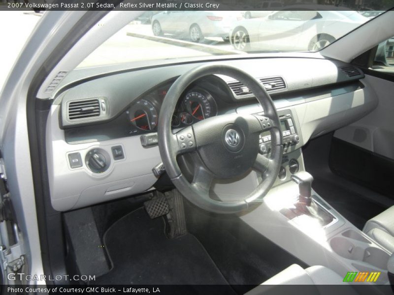 Reflex Silver Metallic / Classic Grey 2007 Volkswagen Passat 2.0T Sedan