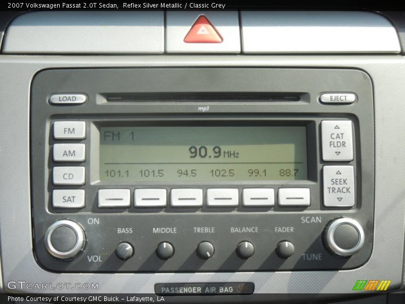 Reflex Silver Metallic / Classic Grey 2007 Volkswagen Passat 2.0T Sedan