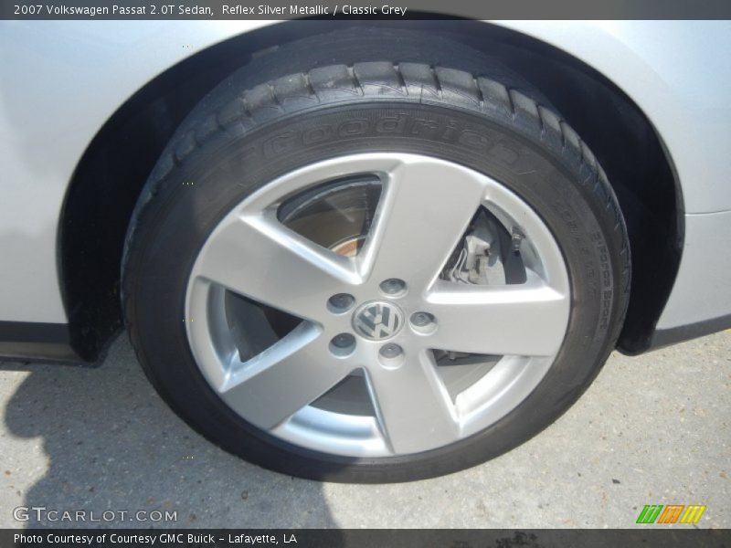Reflex Silver Metallic / Classic Grey 2007 Volkswagen Passat 2.0T Sedan