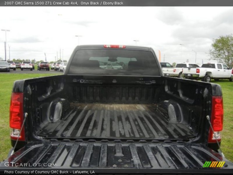 Onyx Black / Ebony Black 2007 GMC Sierra 1500 Z71 Crew Cab 4x4