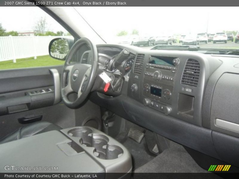 Onyx Black / Ebony Black 2007 GMC Sierra 1500 Z71 Crew Cab 4x4