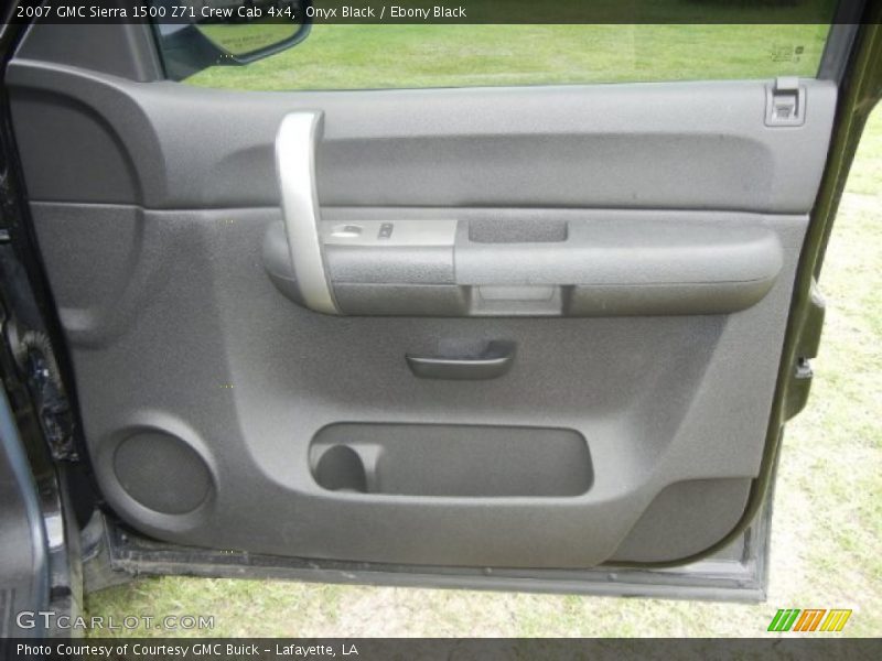 Onyx Black / Ebony Black 2007 GMC Sierra 1500 Z71 Crew Cab 4x4