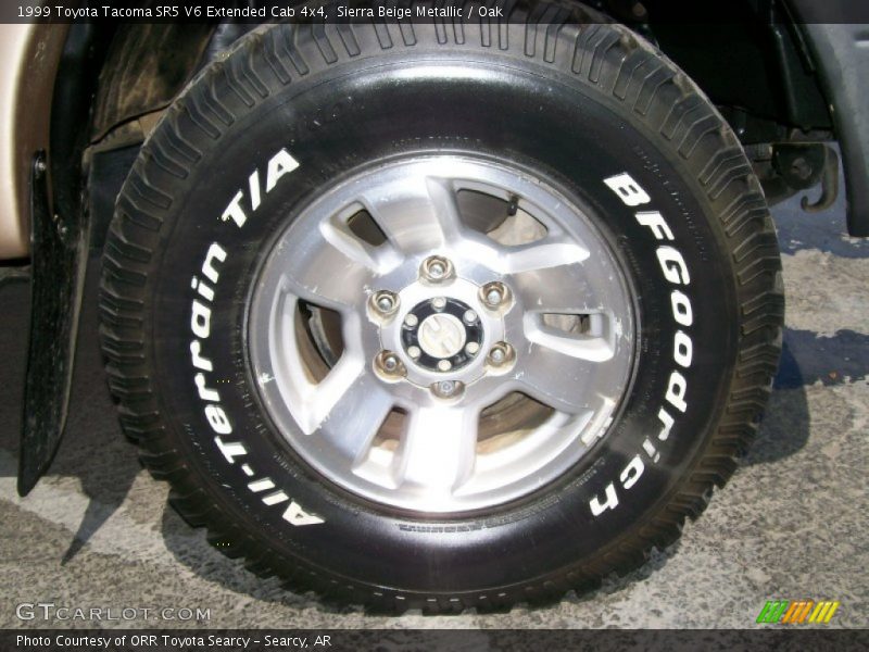 Sierra Beige Metallic / Oak 1999 Toyota Tacoma SR5 V6 Extended Cab 4x4