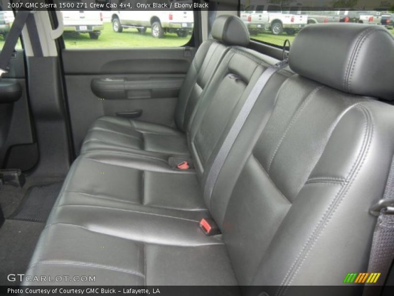 Onyx Black / Ebony Black 2007 GMC Sierra 1500 Z71 Crew Cab 4x4