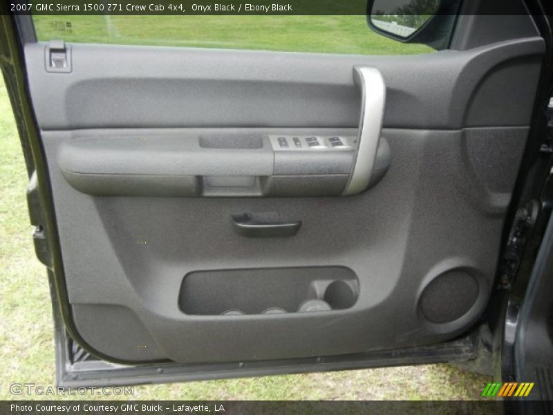 Onyx Black / Ebony Black 2007 GMC Sierra 1500 Z71 Crew Cab 4x4