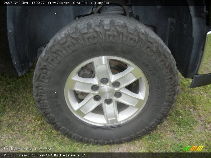 Onyx Black / Ebony Black 2007 GMC Sierra 1500 Z71 Crew Cab 4x4