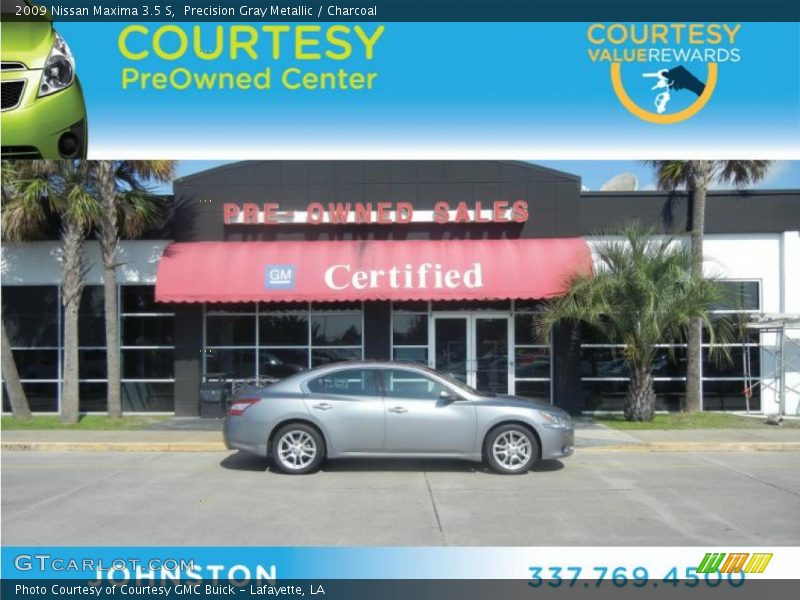 Precision Gray Metallic / Charcoal 2009 Nissan Maxima 3.5 S