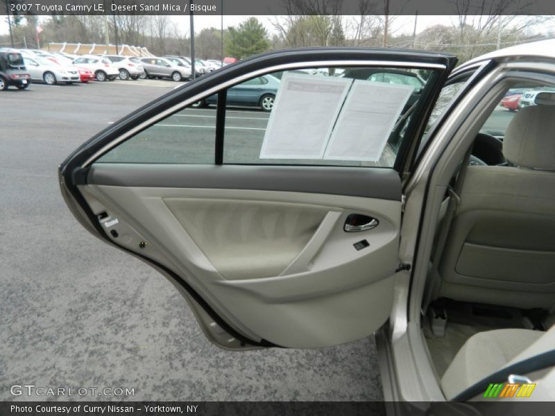 Desert Sand Mica / Bisque 2007 Toyota Camry LE