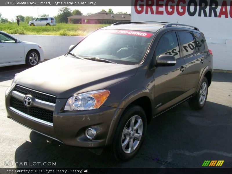 Pyrite Metallic / Ash Gray 2010 Toyota RAV4 Limited