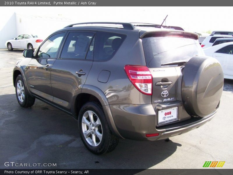 Pyrite Metallic / Ash Gray 2010 Toyota RAV4 Limited