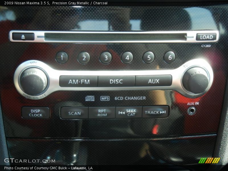 Precision Gray Metallic / Charcoal 2009 Nissan Maxima 3.5 S