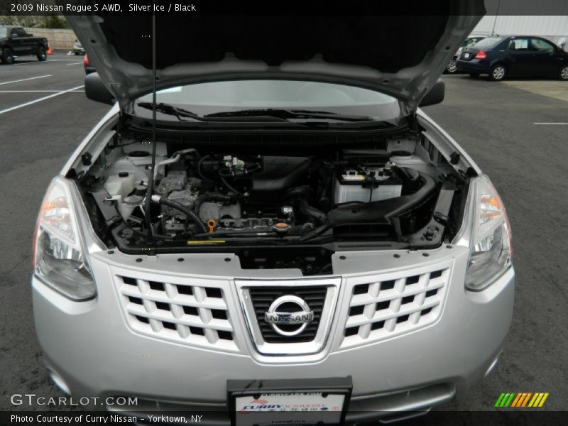 Silver Ice / Black 2009 Nissan Rogue S AWD