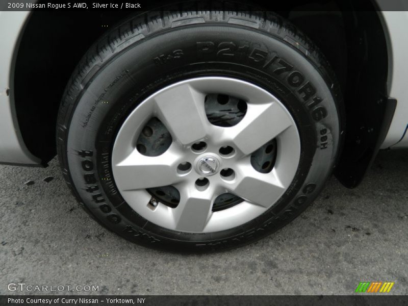 Silver Ice / Black 2009 Nissan Rogue S AWD