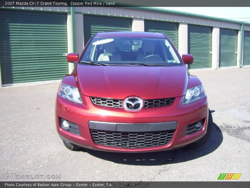 Copper Red Mica / Sand 2007 Mazda CX-7 Grand Touring