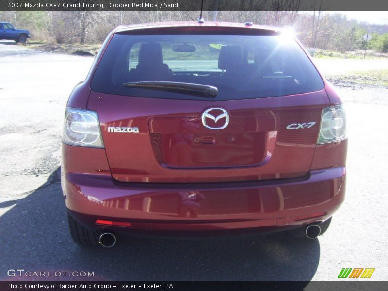 Copper Red Mica / Sand 2007 Mazda CX-7 Grand Touring