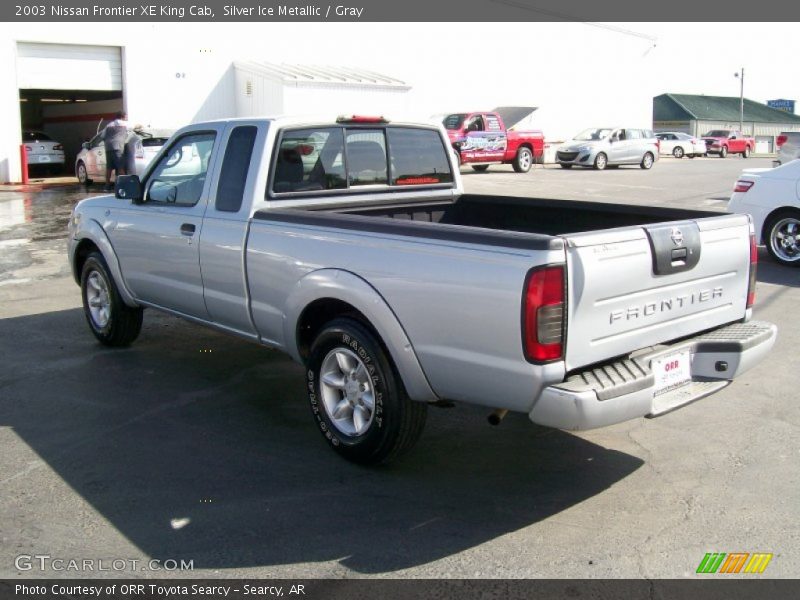 Silver Ice Metallic / Gray 2003 Nissan Frontier XE King Cab