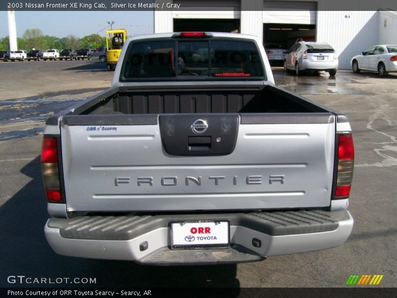 Silver Ice Metallic / Gray 2003 Nissan Frontier XE King Cab