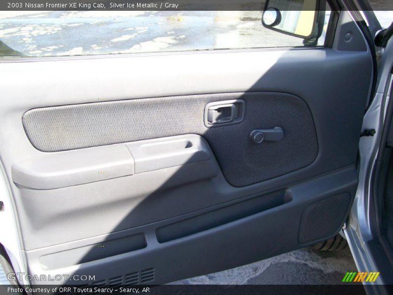 Silver Ice Metallic / Gray 2003 Nissan Frontier XE King Cab