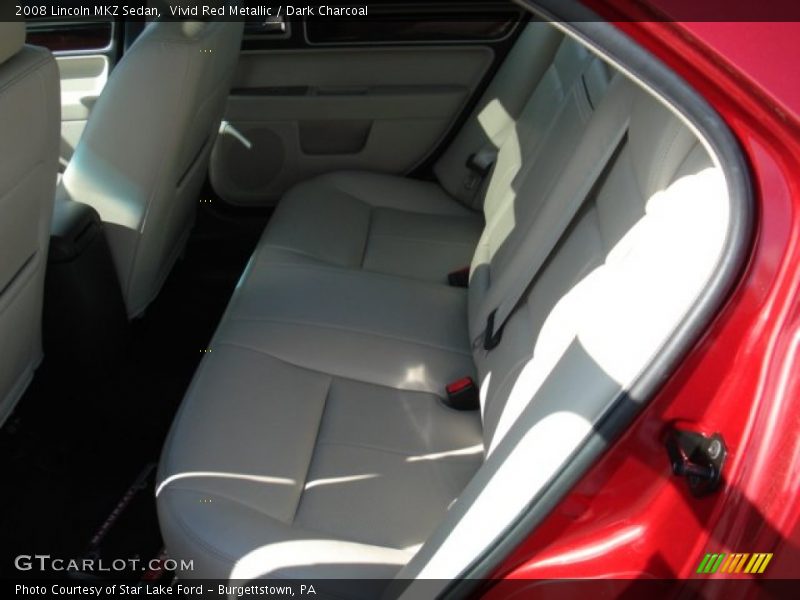 Vivid Red Metallic / Dark Charcoal 2008 Lincoln MKZ Sedan