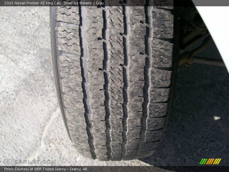 Silver Ice Metallic / Gray 2003 Nissan Frontier XE King Cab