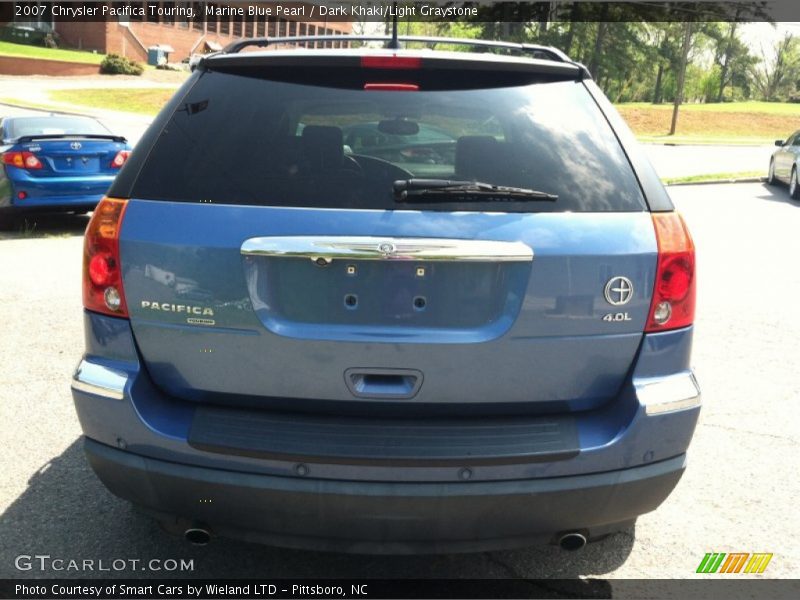 Marine Blue Pearl / Dark Khaki/Light Graystone 2007 Chrysler Pacifica Touring