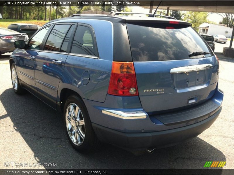 Marine Blue Pearl / Dark Khaki/Light Graystone 2007 Chrysler Pacifica Touring