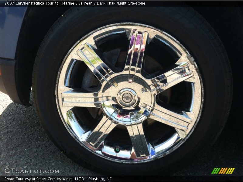 Marine Blue Pearl / Dark Khaki/Light Graystone 2007 Chrysler Pacifica Touring