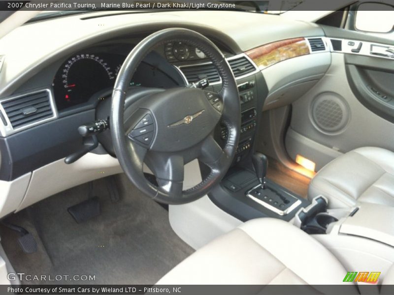 Dark Khaki/Light Graystone Interior - 2007 Pacifica Touring 