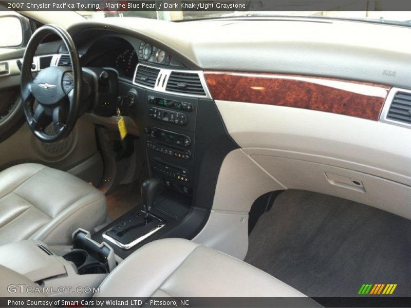 Marine Blue Pearl / Dark Khaki/Light Graystone 2007 Chrysler Pacifica Touring