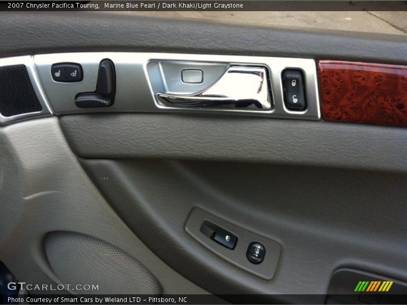 Marine Blue Pearl / Dark Khaki/Light Graystone 2007 Chrysler Pacifica Touring