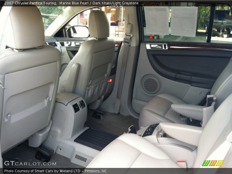 Marine Blue Pearl / Dark Khaki/Light Graystone 2007 Chrysler Pacifica Touring