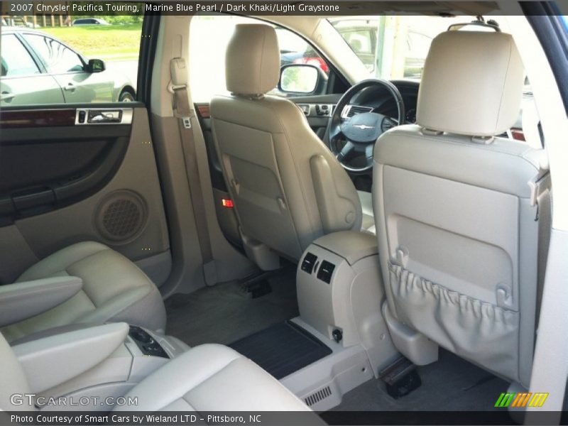 Marine Blue Pearl / Dark Khaki/Light Graystone 2007 Chrysler Pacifica Touring