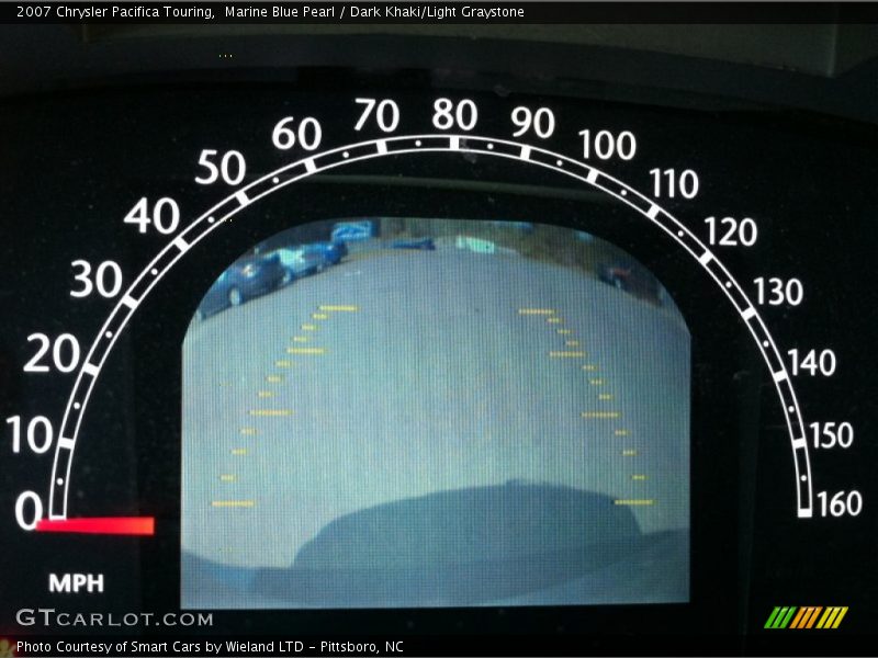 Marine Blue Pearl / Dark Khaki/Light Graystone 2007 Chrysler Pacifica Touring