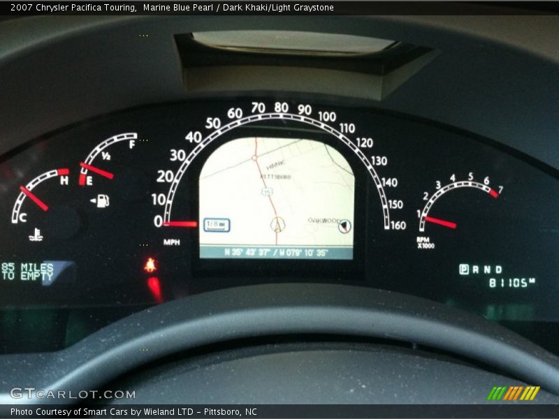  2007 Pacifica Touring Touring Gauges