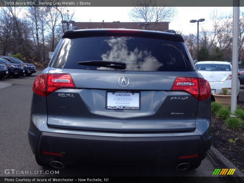 Sterling Gray Metallic / Ebony 2009 Acura MDX