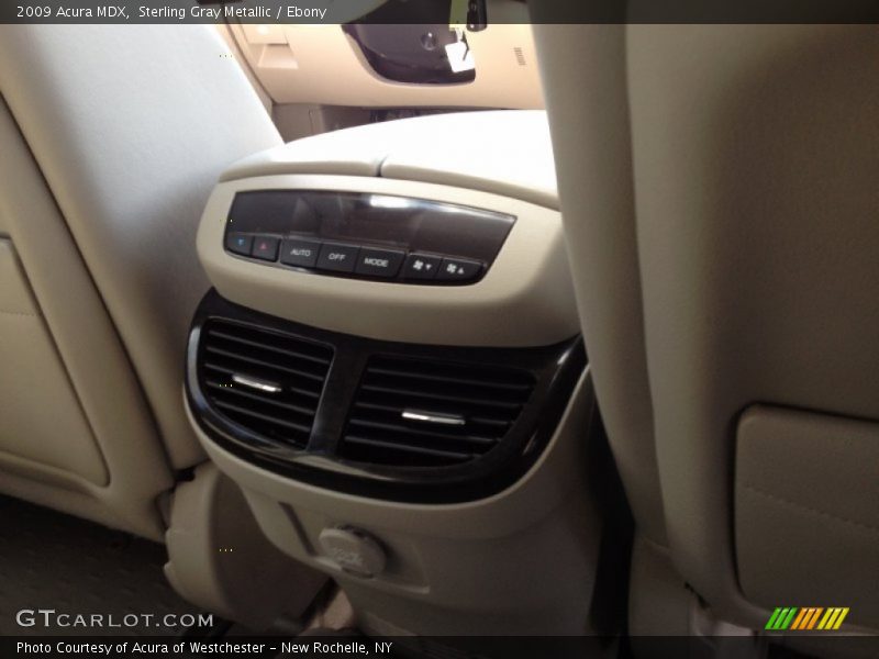 Sterling Gray Metallic / Ebony 2009 Acura MDX