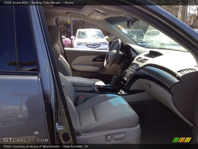 Sterling Gray Metallic / Ebony 2009 Acura MDX