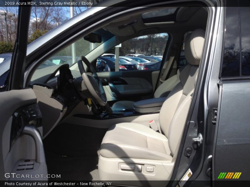 Sterling Gray Metallic / Ebony 2009 Acura MDX