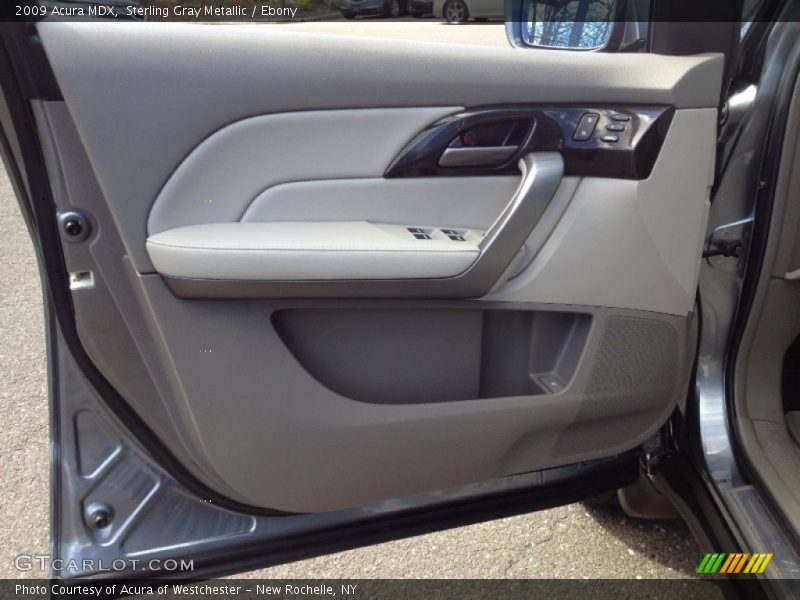 Sterling Gray Metallic / Ebony 2009 Acura MDX