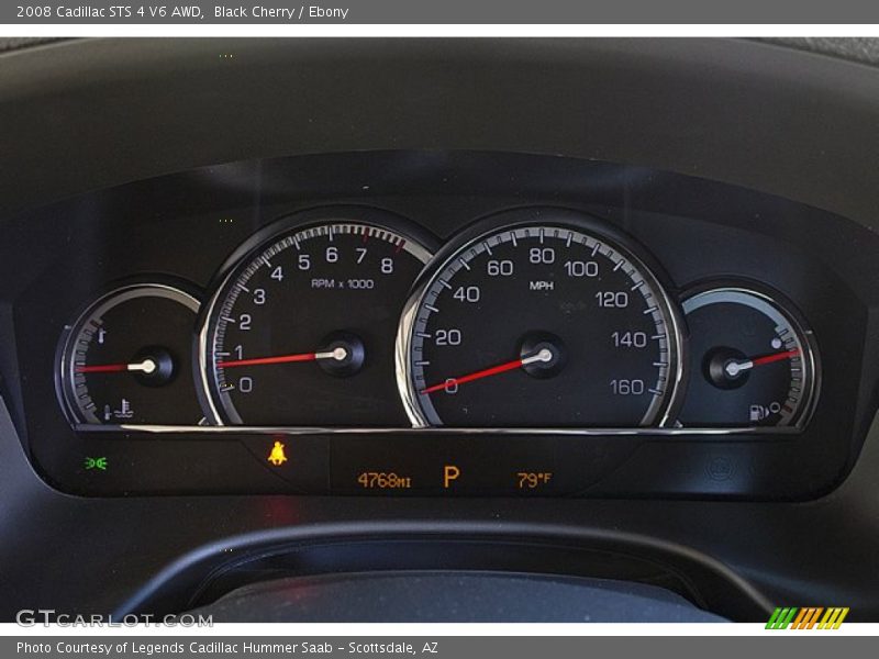  2008 STS 4 V6 AWD 4 V6 AWD Gauges