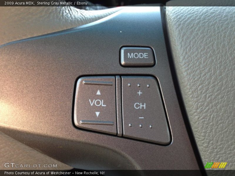 Sterling Gray Metallic / Ebony 2009 Acura MDX