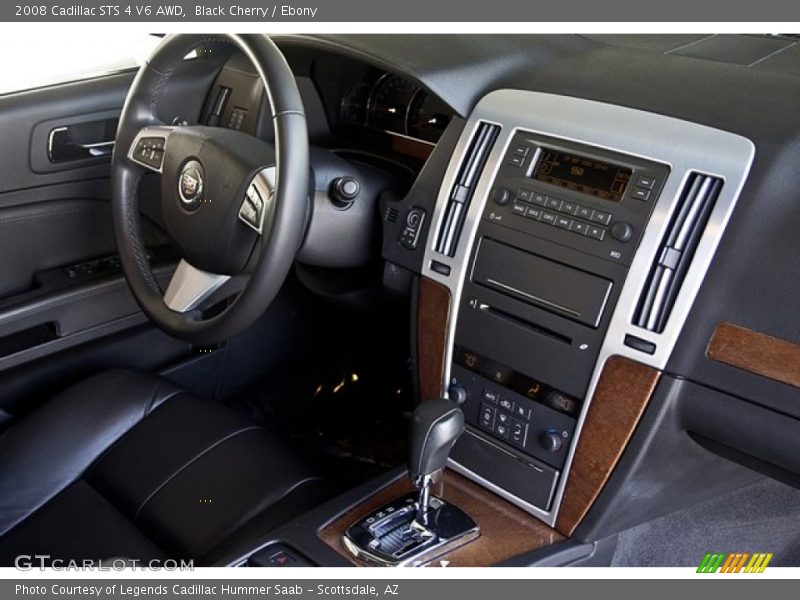 Controls of 2008 STS 4 V6 AWD