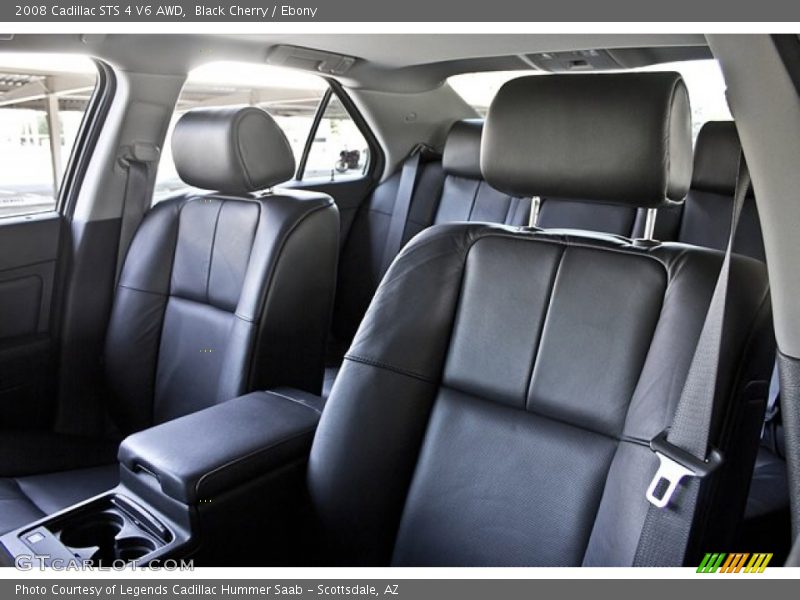 Black Cherry / Ebony 2008 Cadillac STS 4 V6 AWD